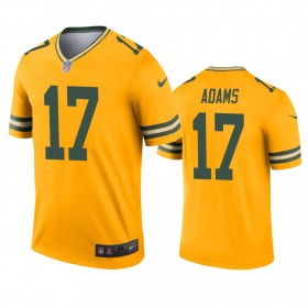 Miesten Green Bay Packers NFL Pelipaita Davante Adams 17 Kulta Inverted Legend